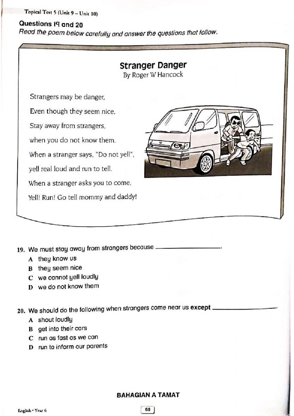 BI YEAR 6 TEST 5