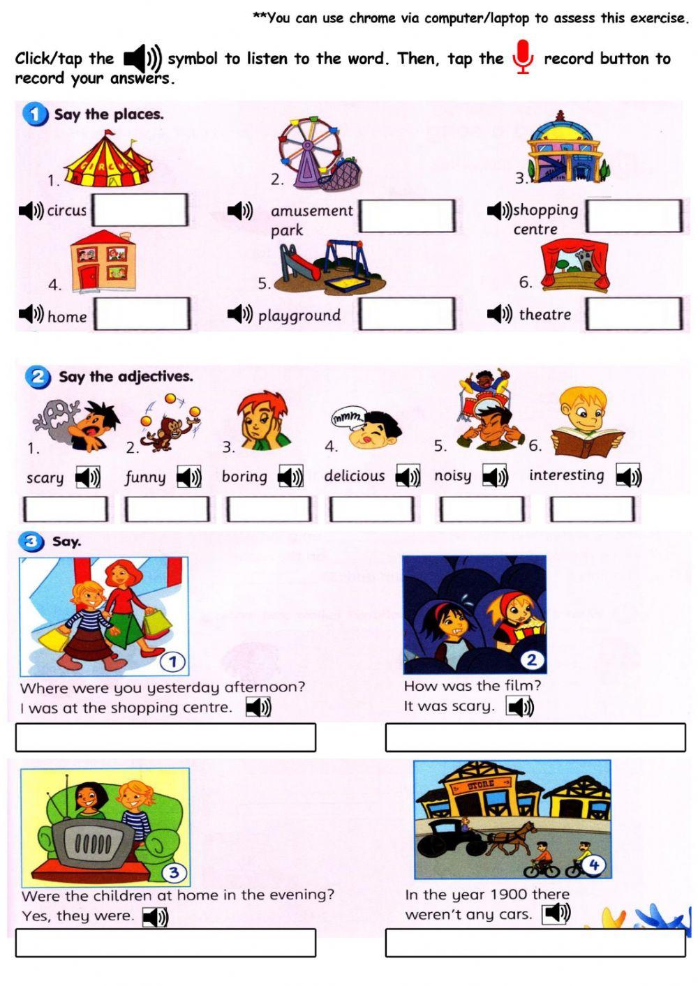 Unit 9: english year 3