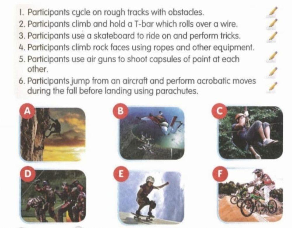 Adventure Sport Year 5