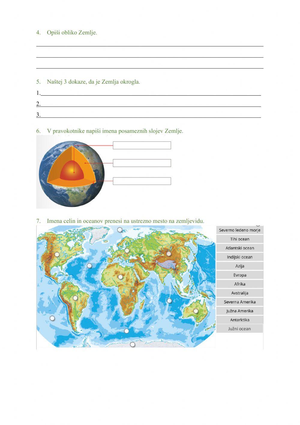 Geografija Za 6 Oddelenie