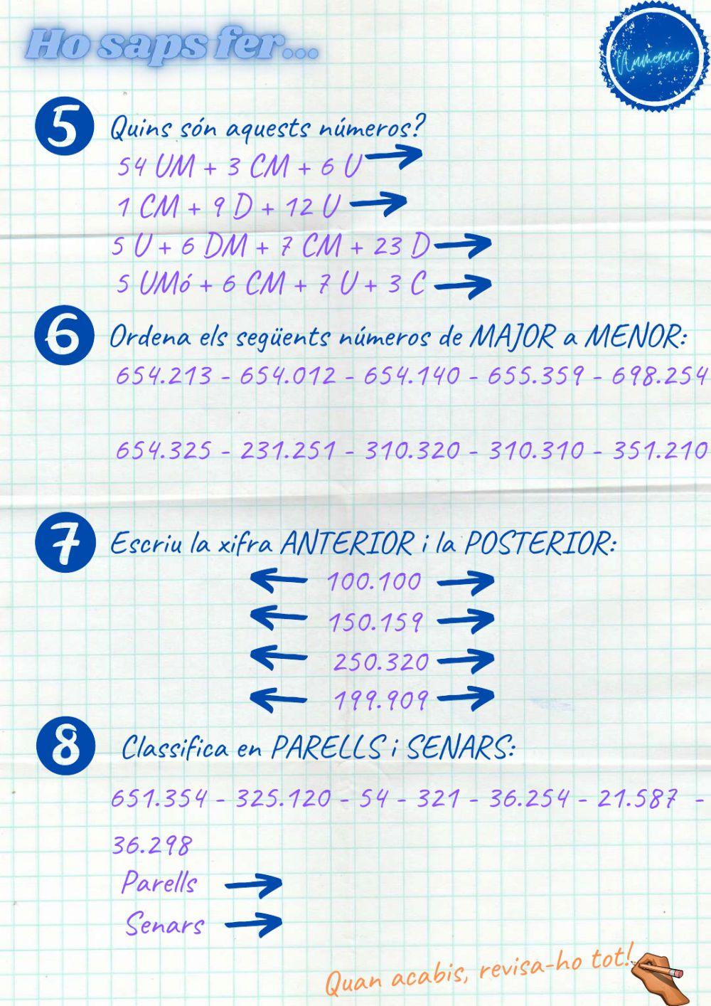 Numeració 05