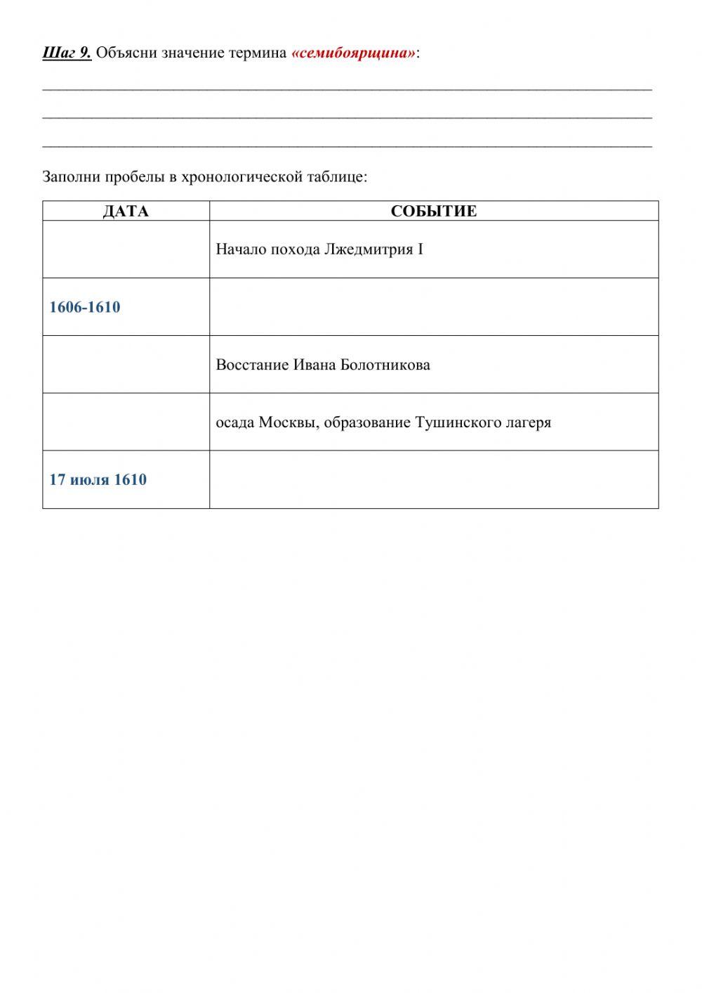 Смута. Продолжение