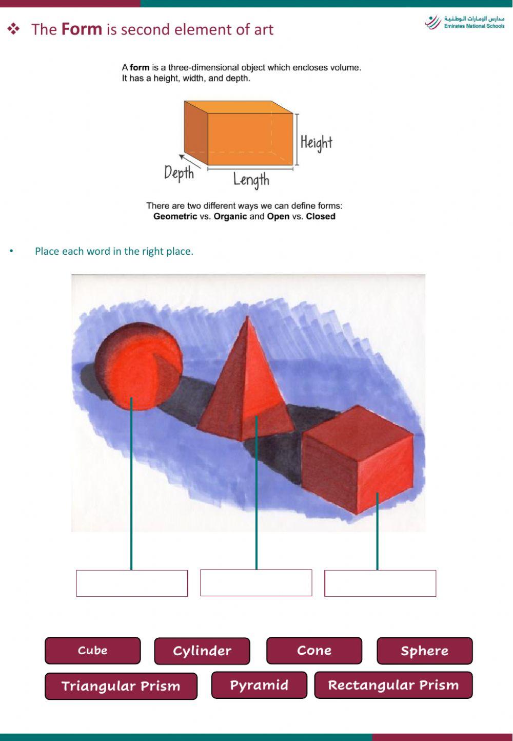Elements of art revision Grade 5 part 2