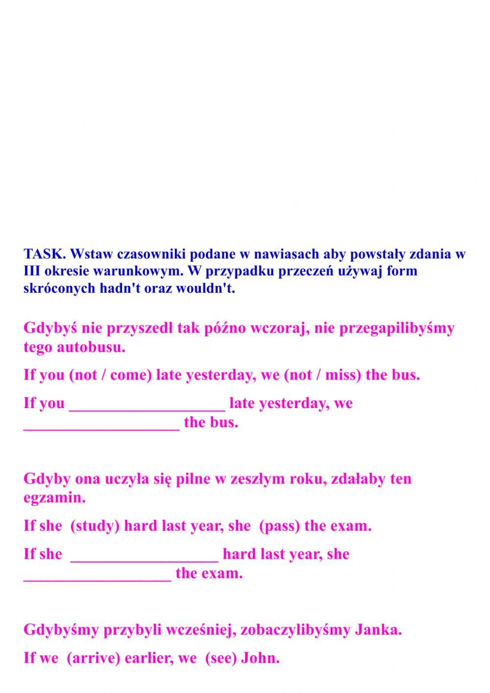 Trzeci okres warunkowy