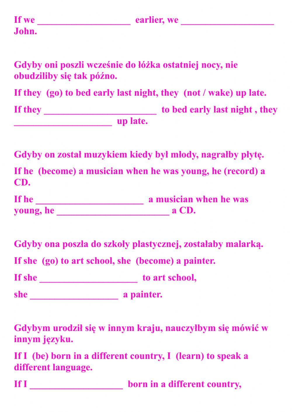 Trzeci okres warunkowy