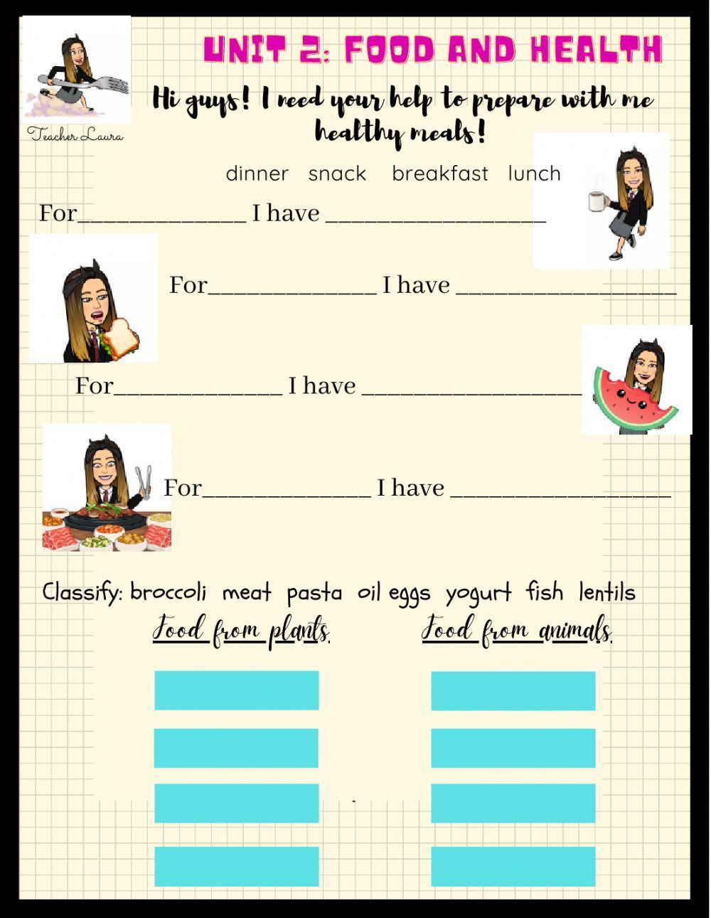 Unit 2: Food and Health