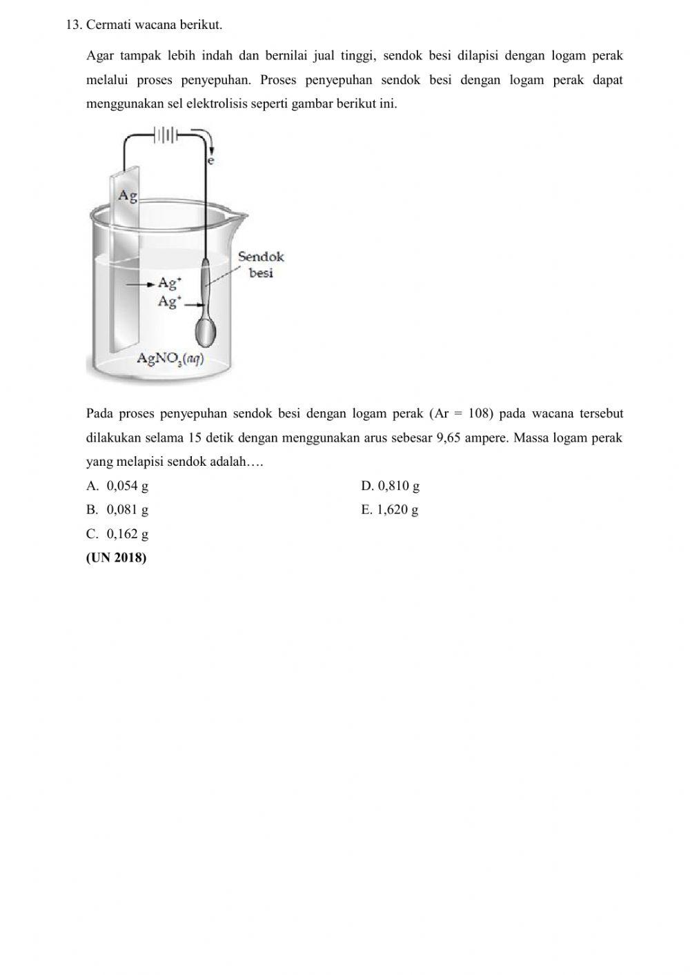 Tugas Akhir Mubaid Isngari - Elektrolisis