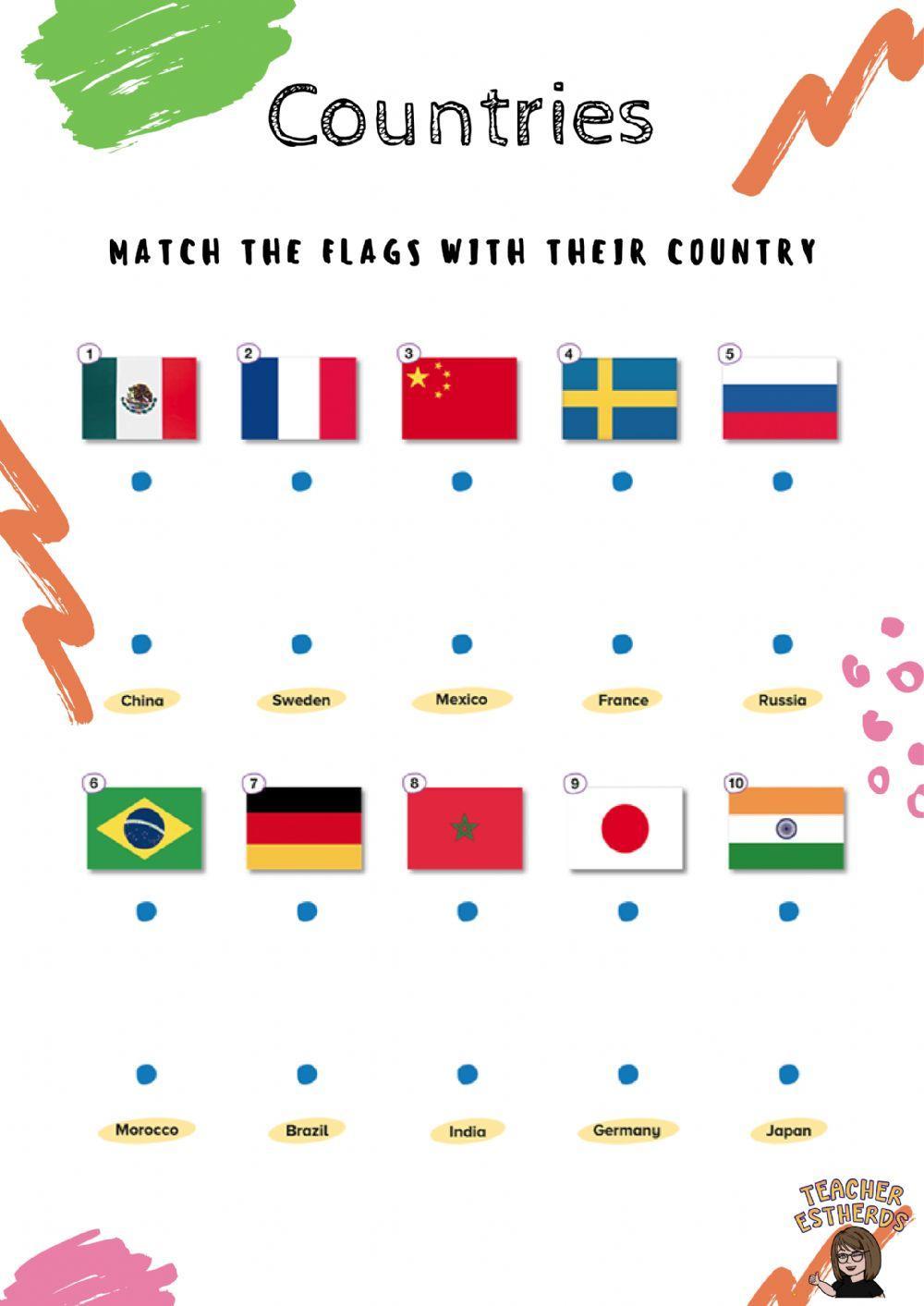 Countries and Flags