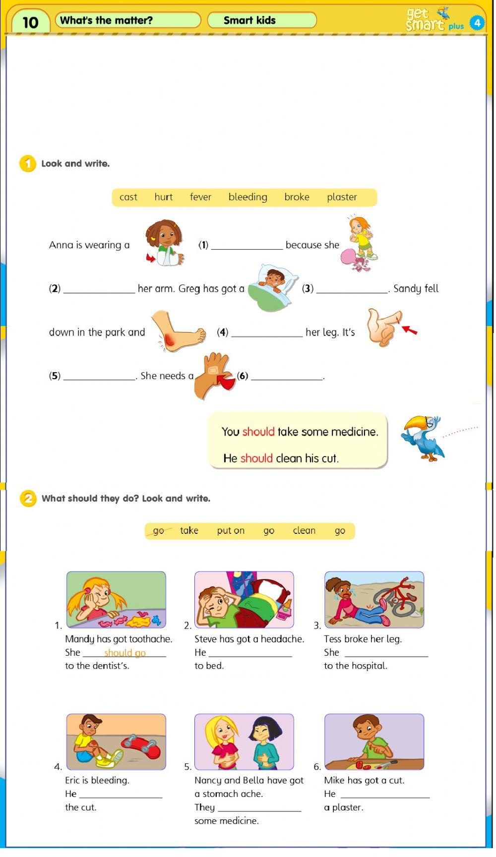 English Year 4 GetSmart Plus Module 10 Workbook page 87