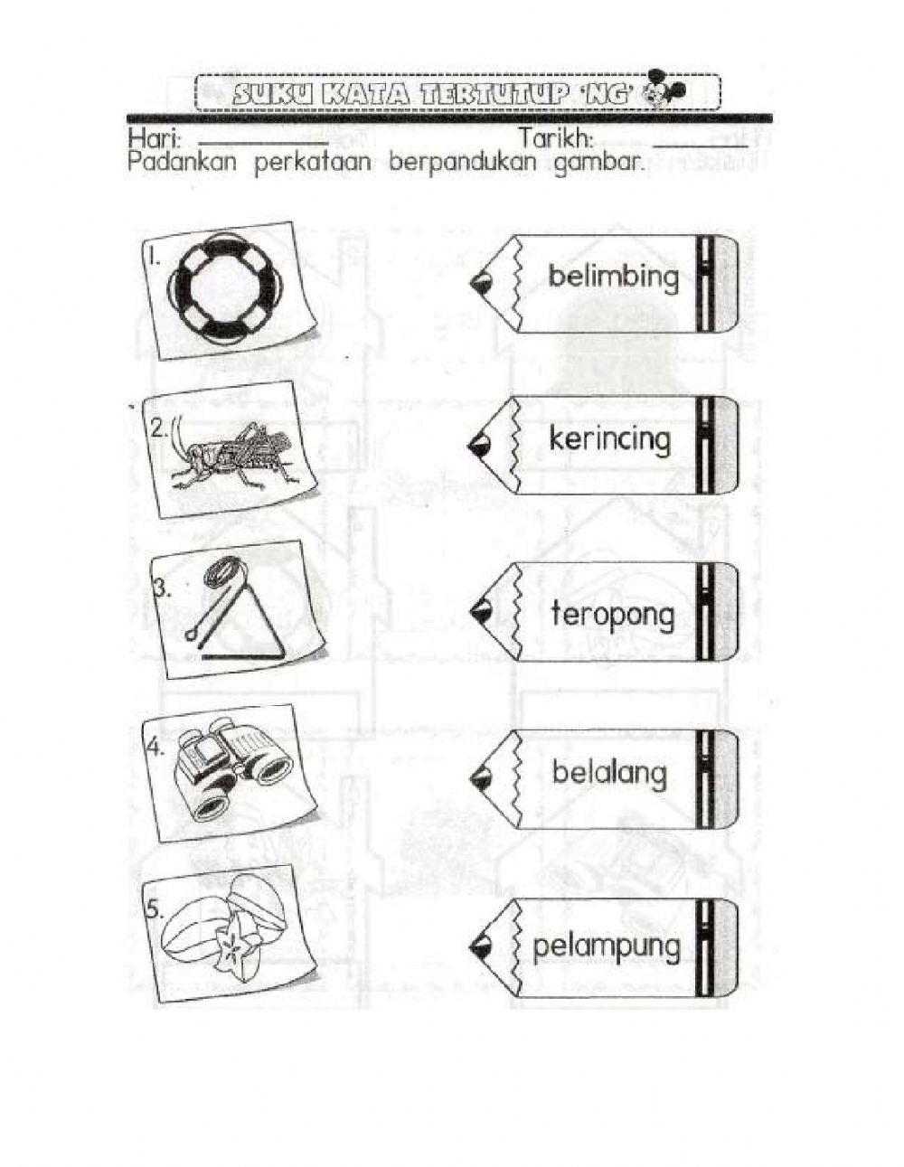 Perkataan KV+KV+KVKK - KV+KVK+KVKK
