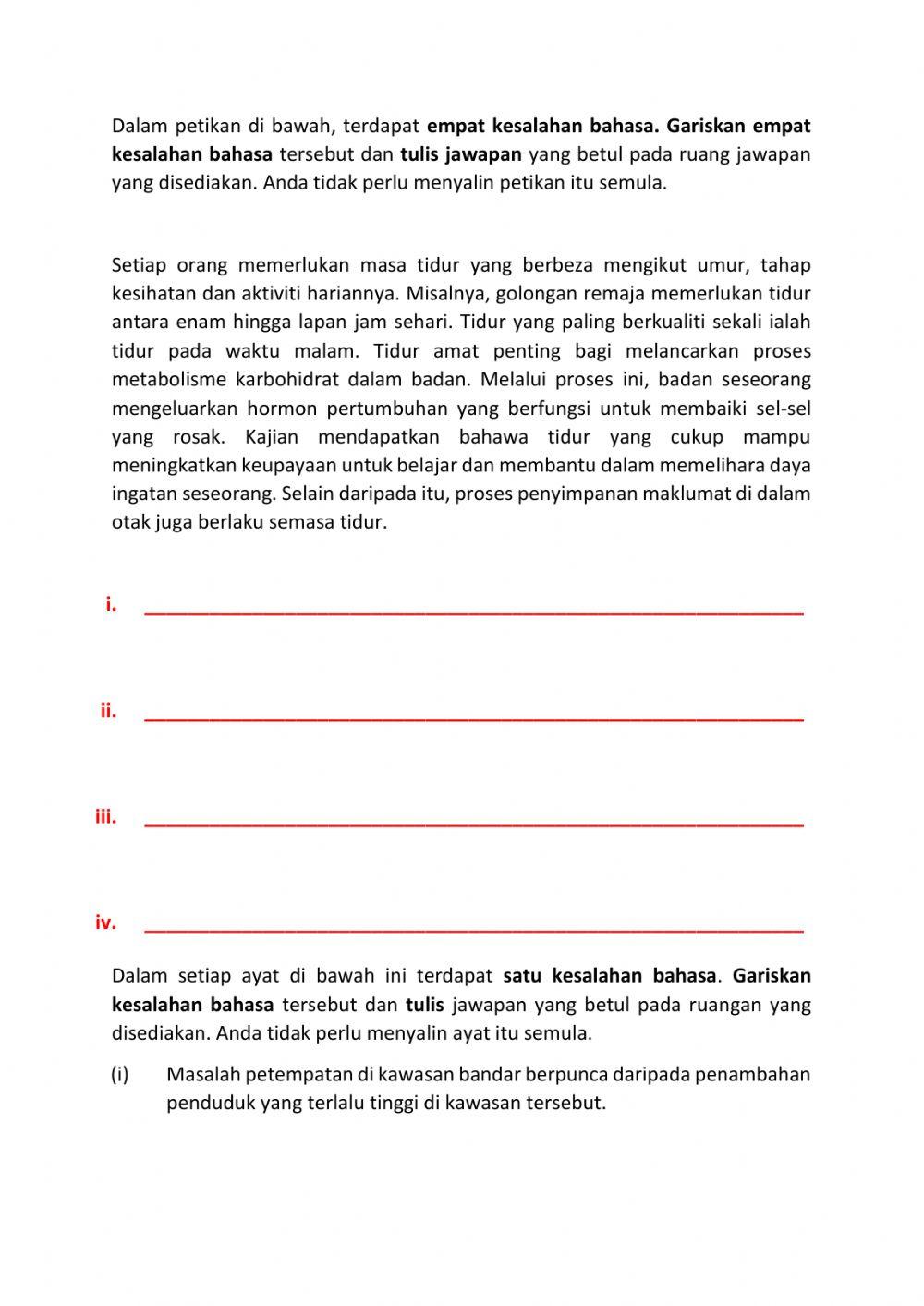 Sitem Bahasa 2
