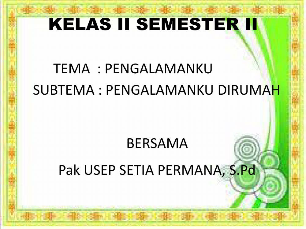 Media Pembelajaran - Kelas 2