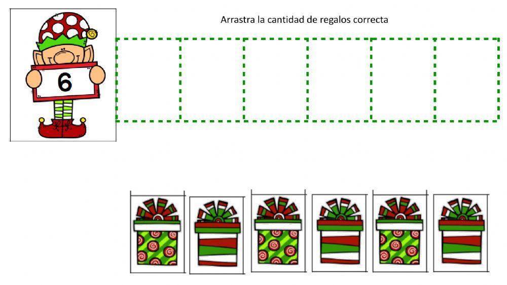 Conteo de regalos tenframe