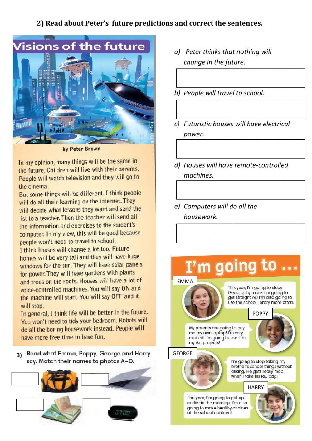 4th CHILDREN - FINAL EXAM - READING