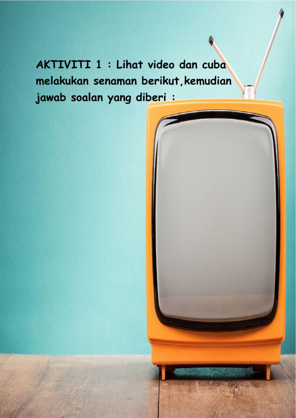 Pj tahun 3 jom senam untuk sihat otot