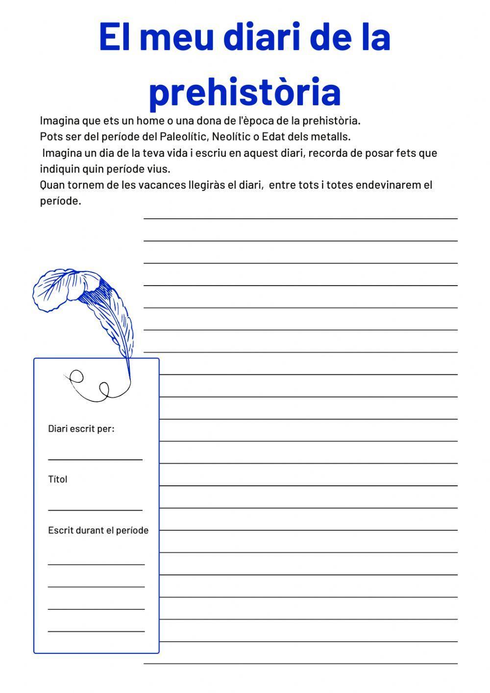 Diari de la prehistòria