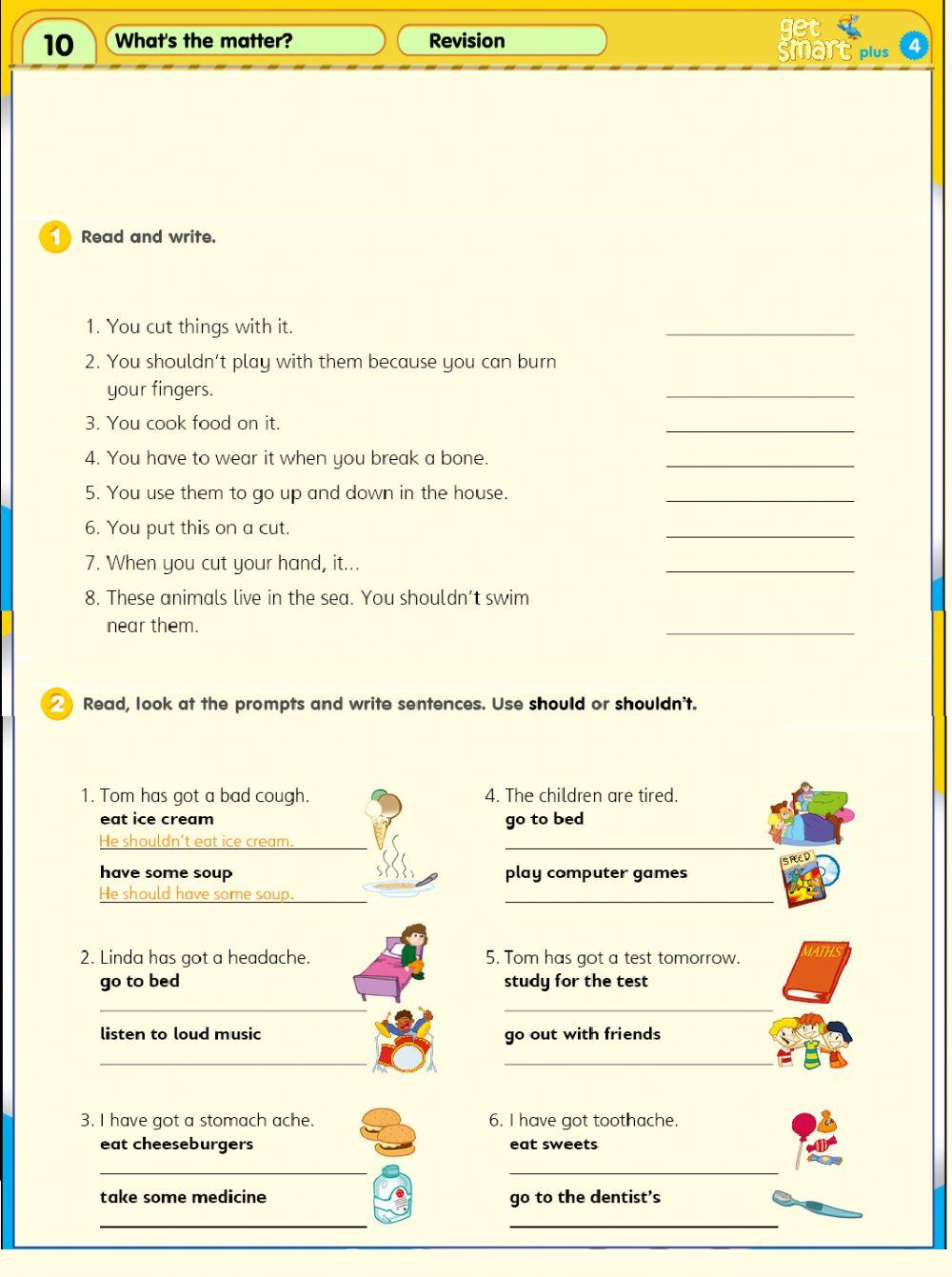 English Year 4 GetSmart Plus Module 10 Workbook page 92