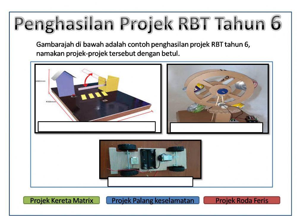 Rekabentuk projek RBT tahun 6