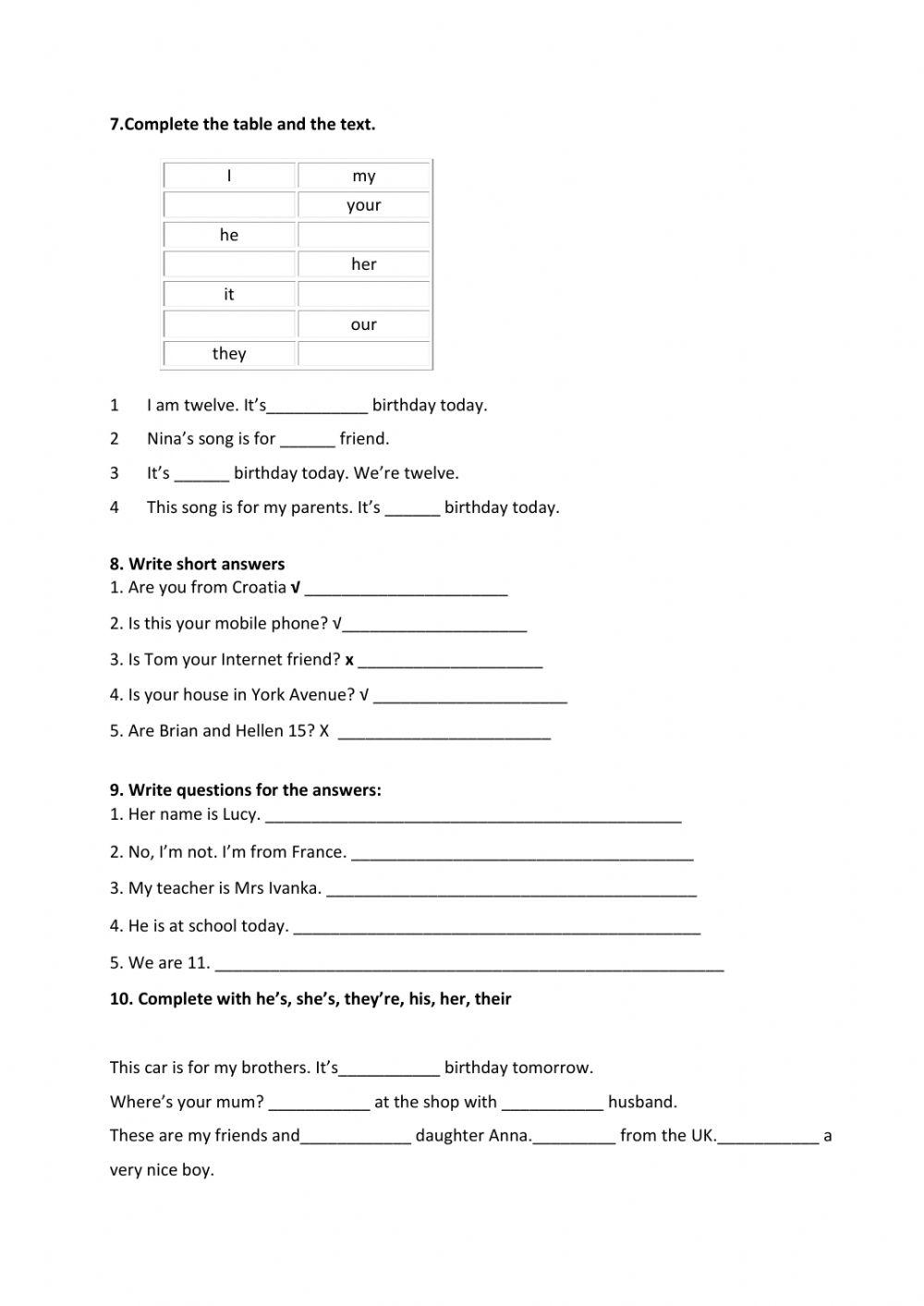 Project 1 Unit 2 revision