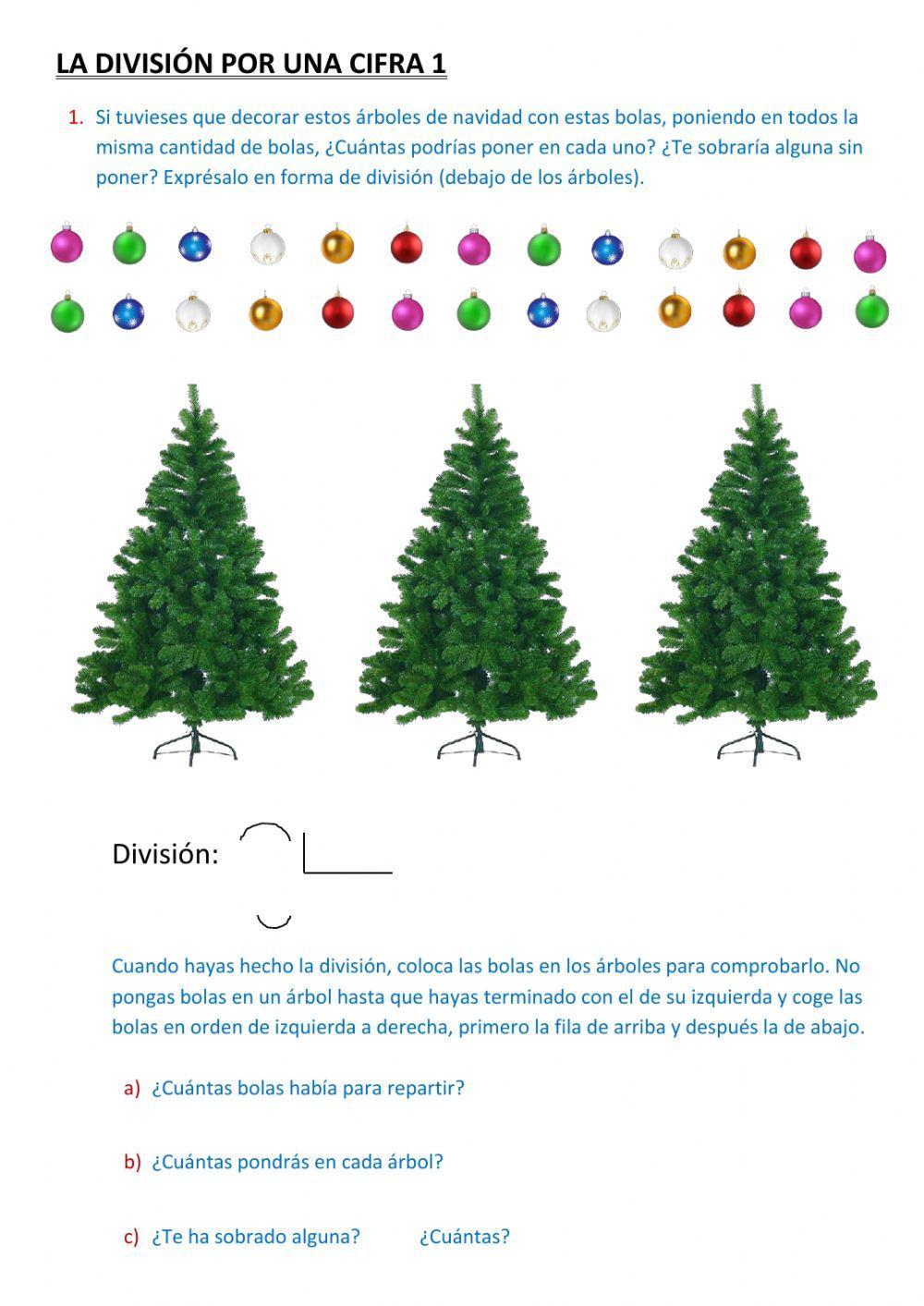 La división por una cifra 1