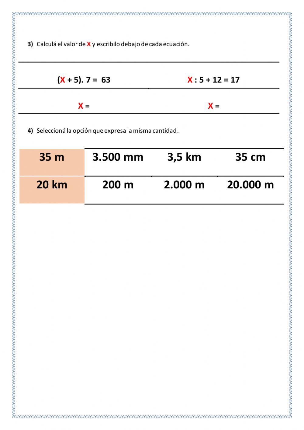Actividad con calificación