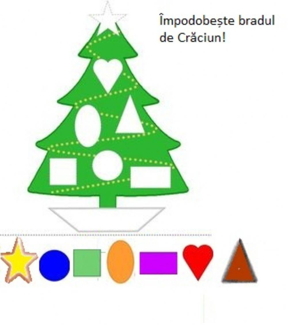 Impodobește bradul de Crăciun!