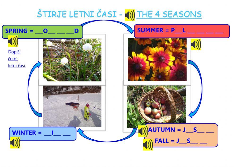 The four seasons- class 3