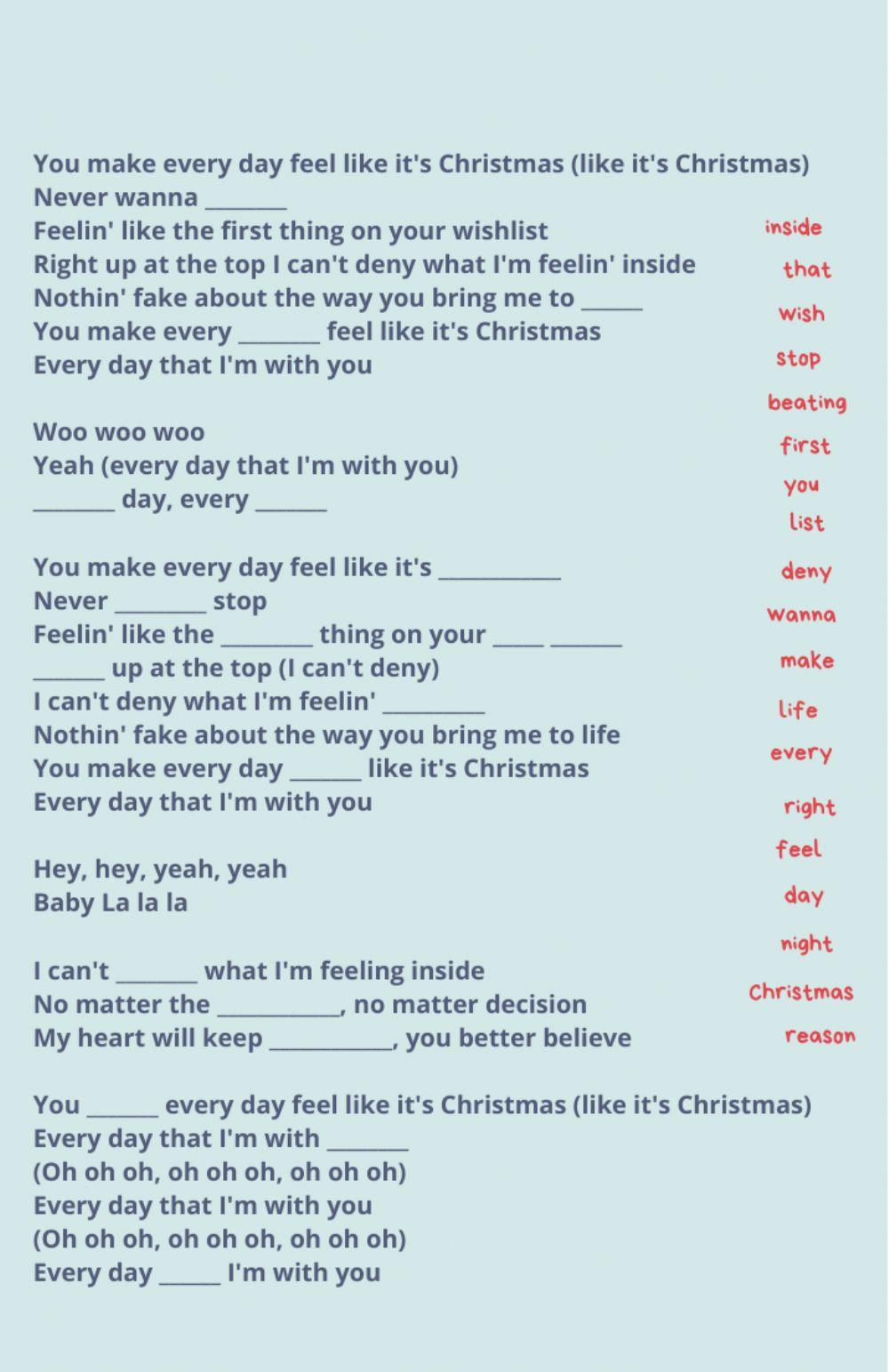 Chistmas song