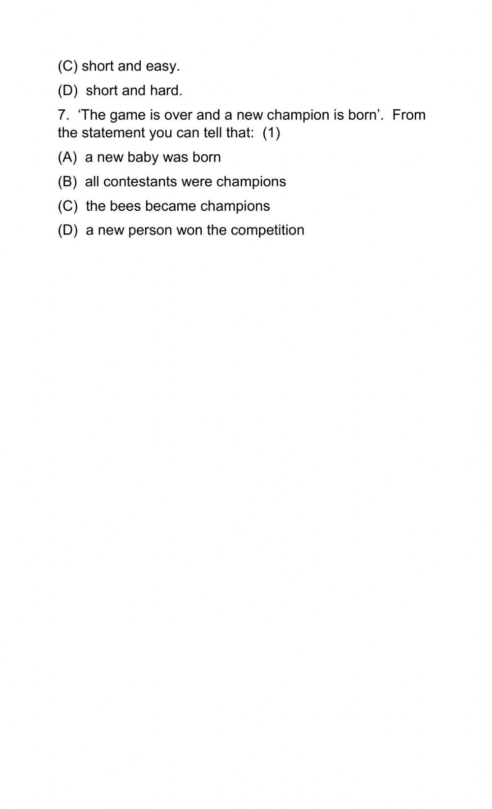 The Battle of the Bees