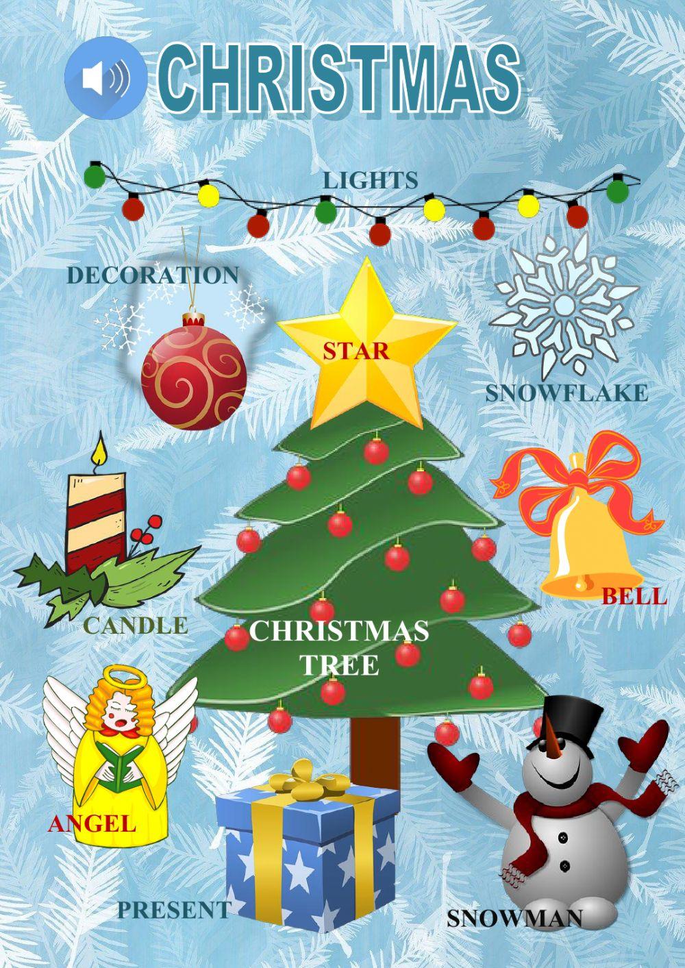 Christmas vocabulary Christmas vocabulary