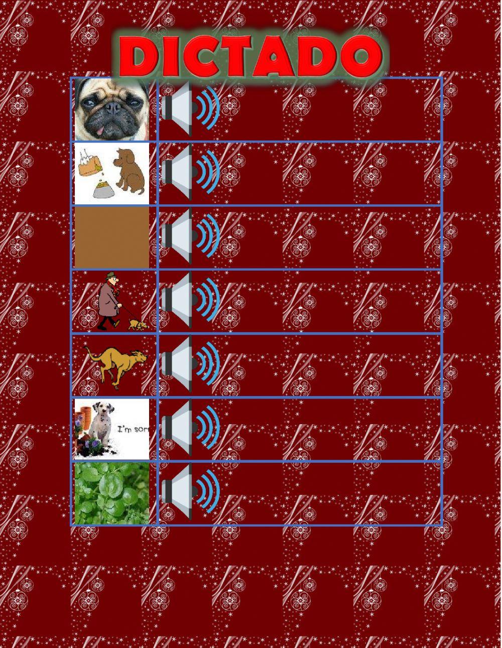 Dictado 1. diciembre