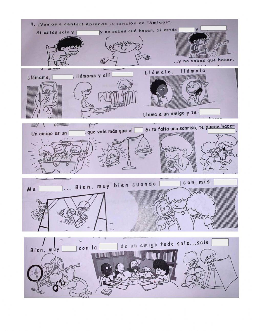 Listen the song -Amigos-