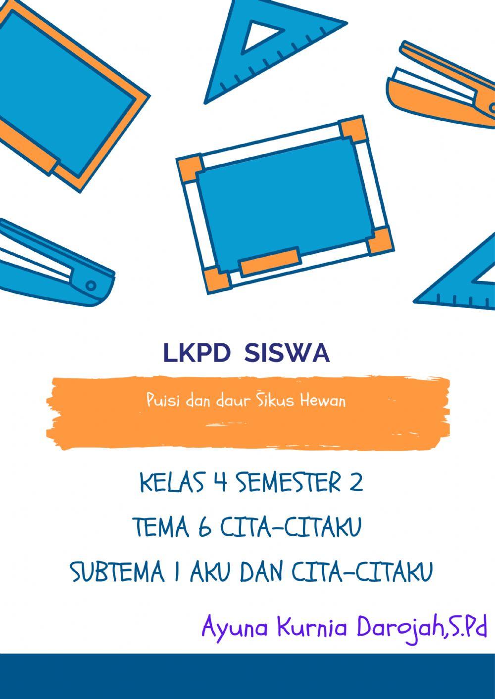 Lkpd kelas IV