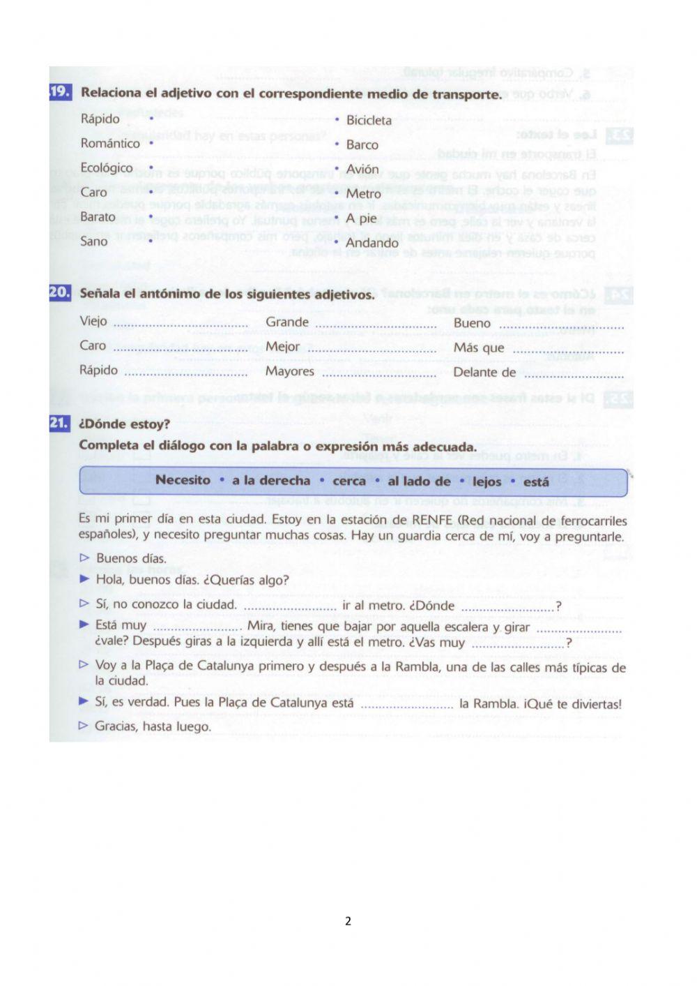 Trabajo de casa para la clase 6-55