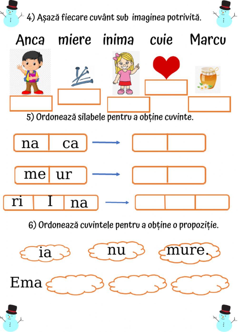 CLR Evaluare „Îmi plac plantele”