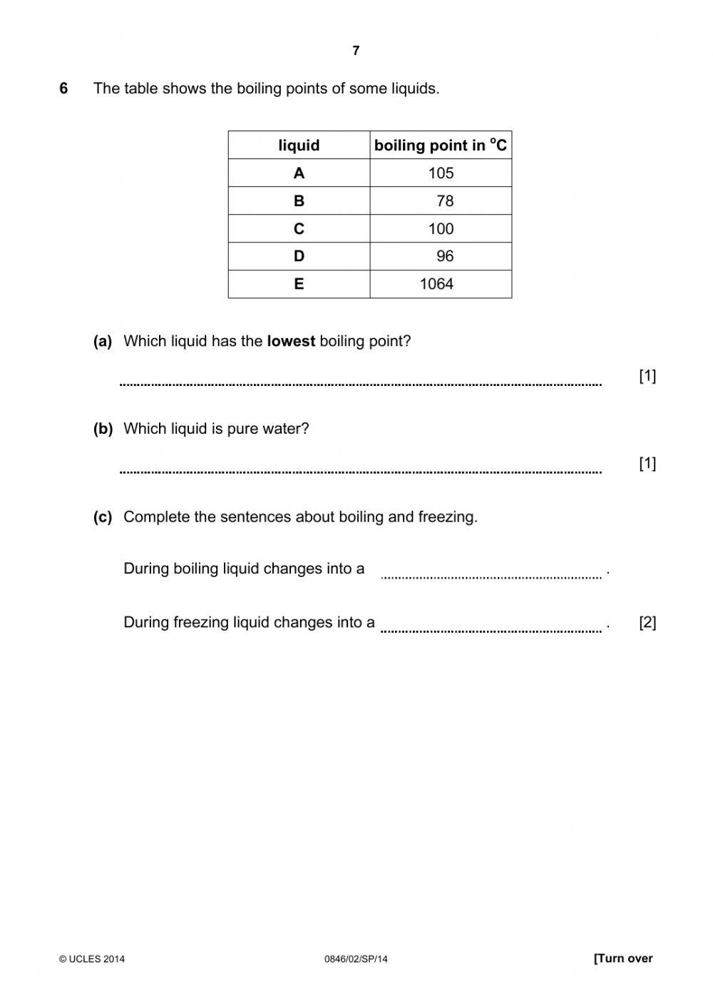 Practice Cambridge Science Checkpoint Primary Test