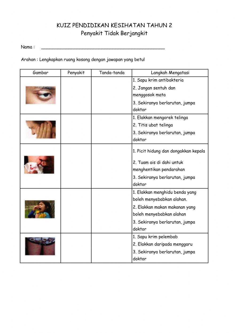Penyakit Tidak Berjangkit