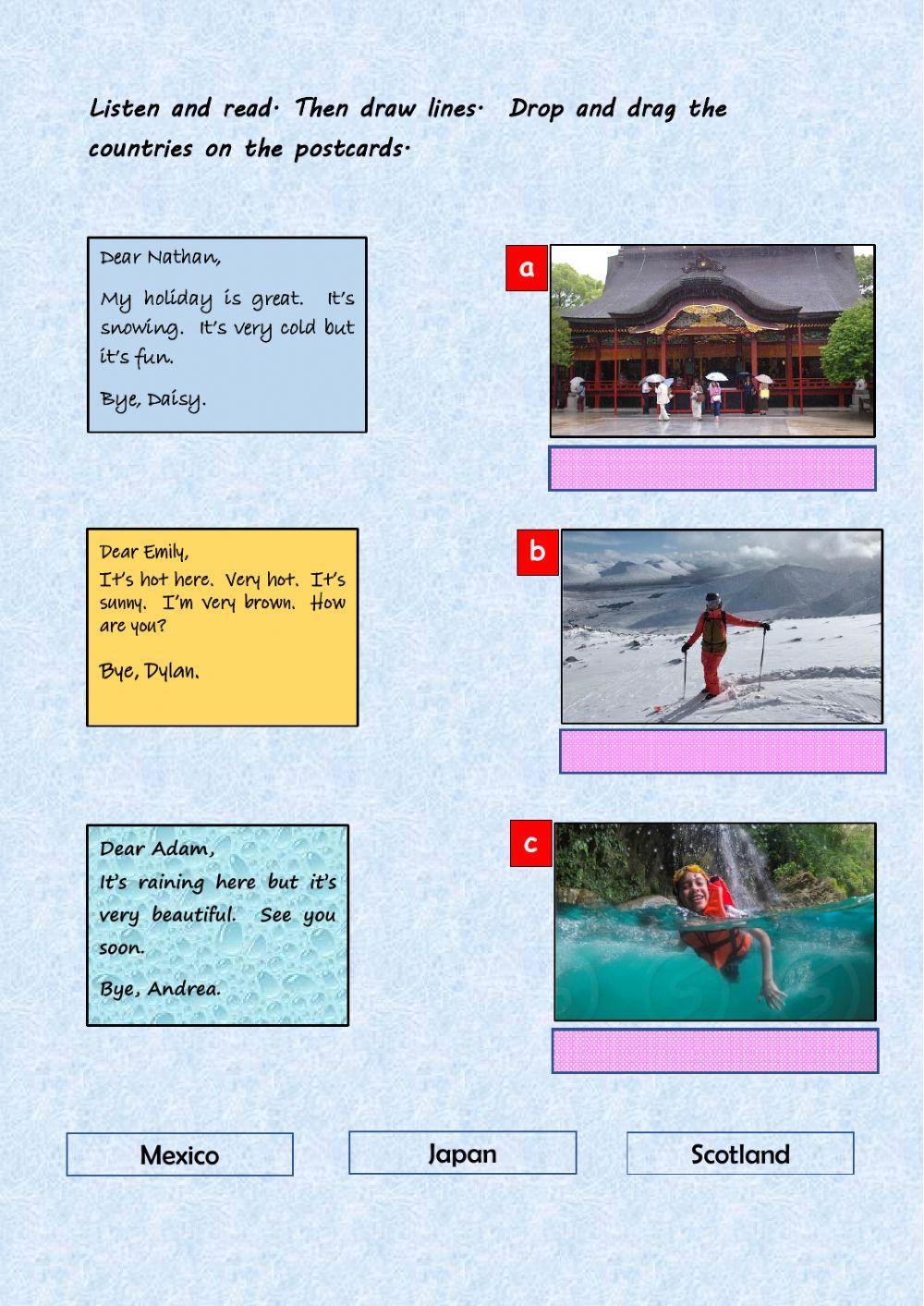 Holiday Weather (Postards)