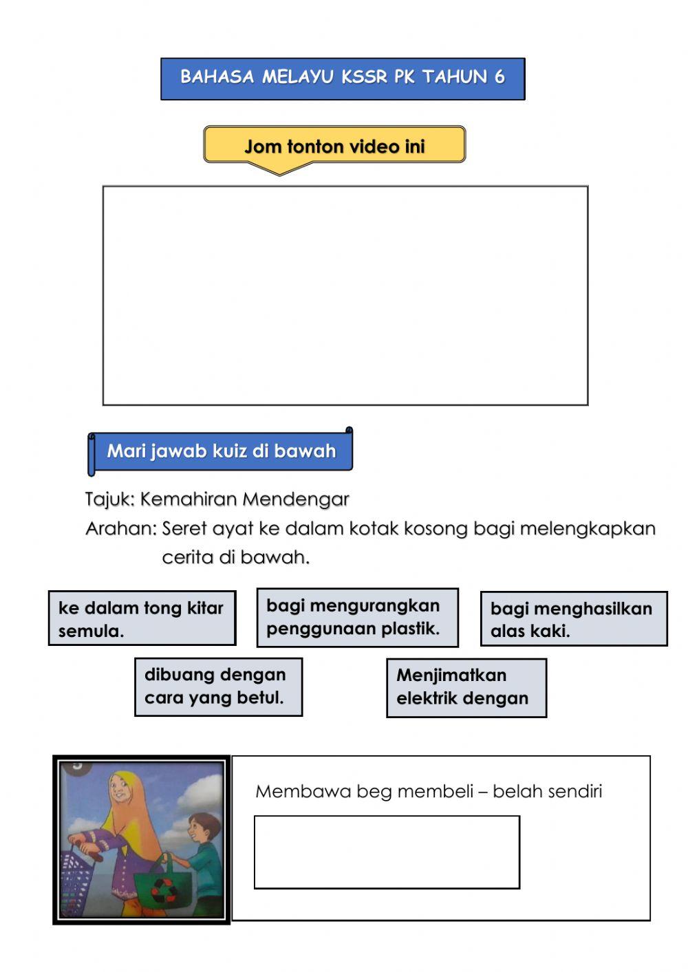 Mendengar dan memahami cerita