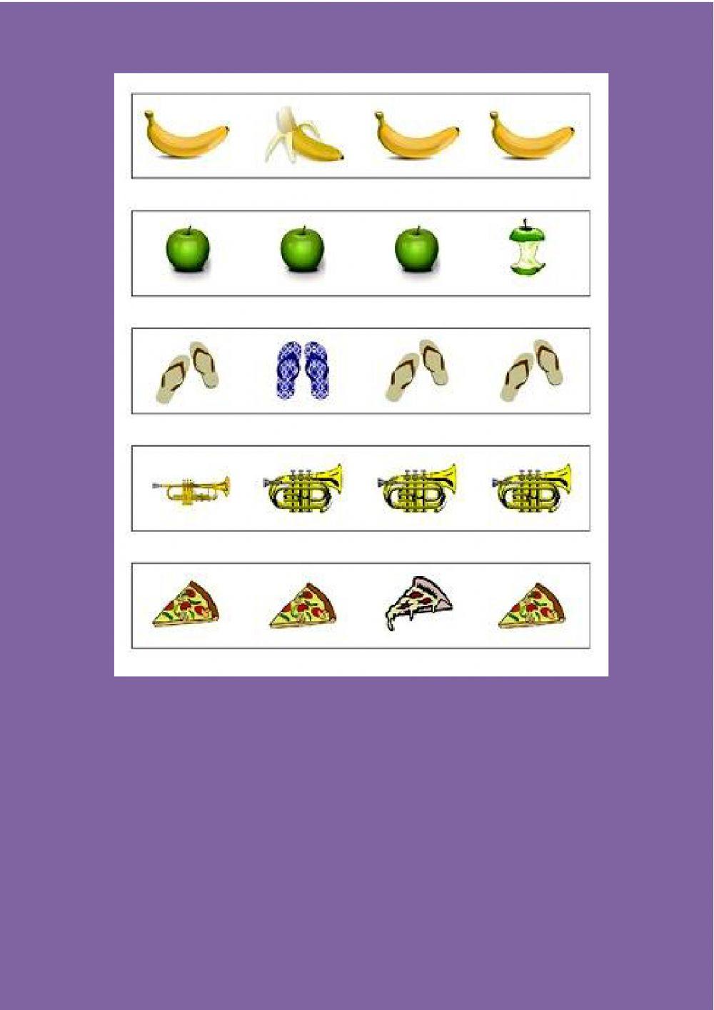 Βρες το διαφορετικό 1