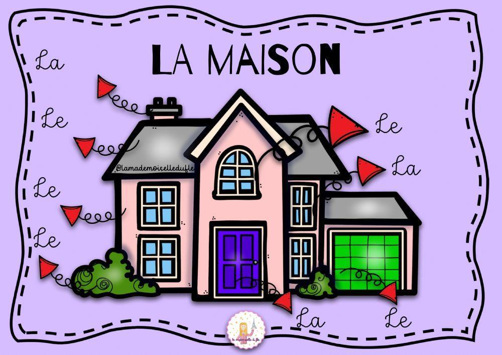 La maison free worksheet