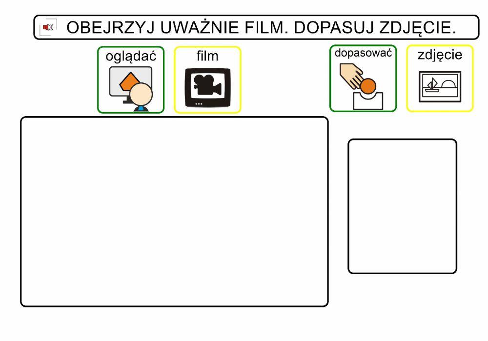 Boże Narodzenie układanie zdań symbole