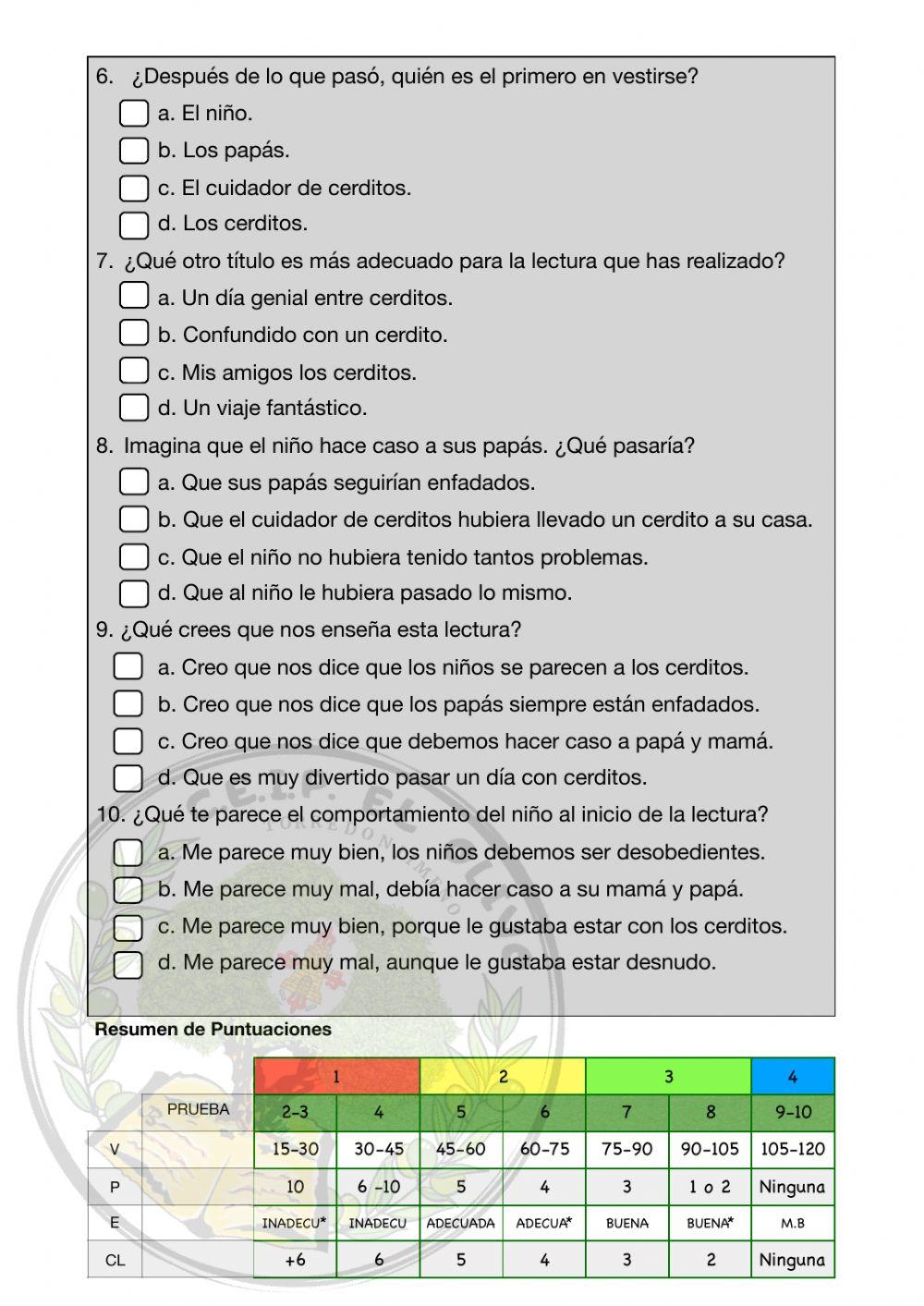 1º Evaluación