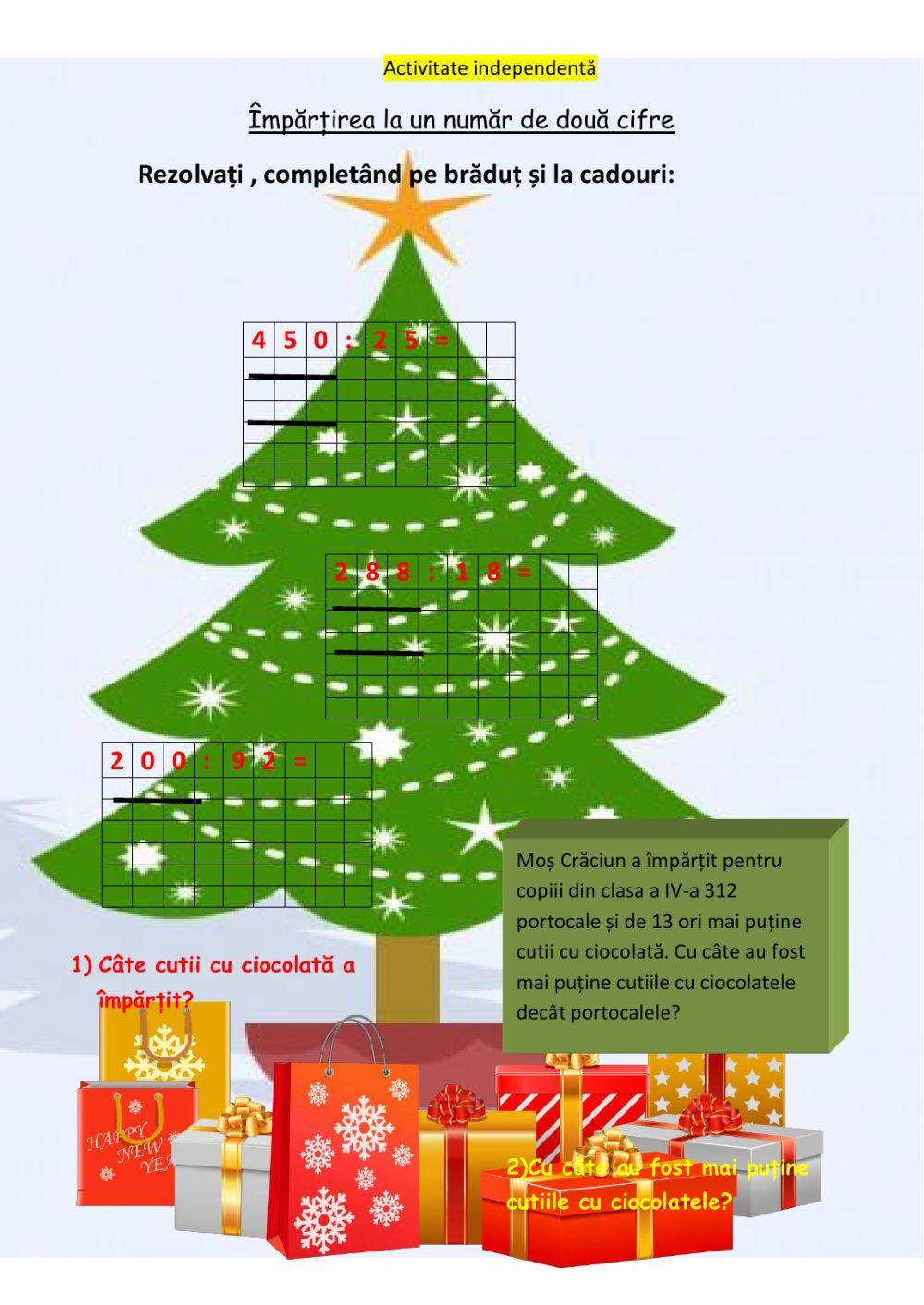 Împărțirea la un număr de două cifre