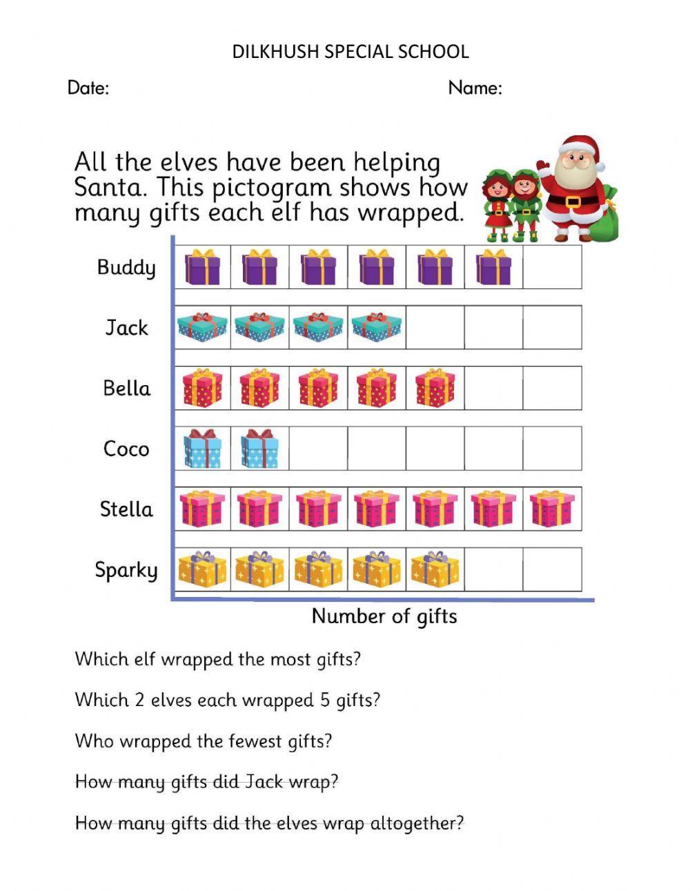 CHRISTMAS PICTOGRAM CHRISTMAS PICTOGRAM