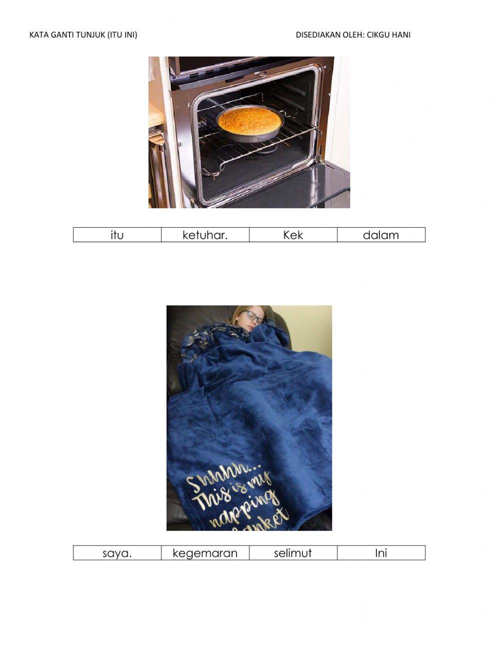 Kata ganti nama tunjuk latih tubi