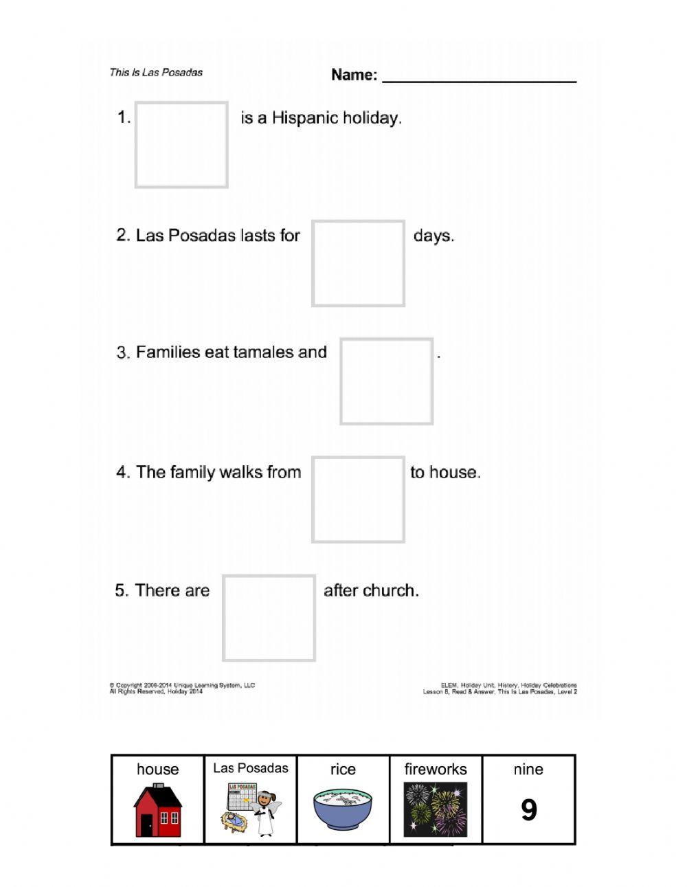 Las Posadas 6306837 hleitzke Live Worksheets