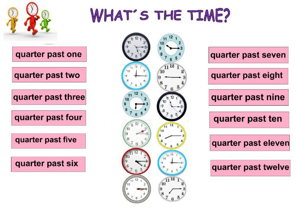 What-s the time? quarter past
