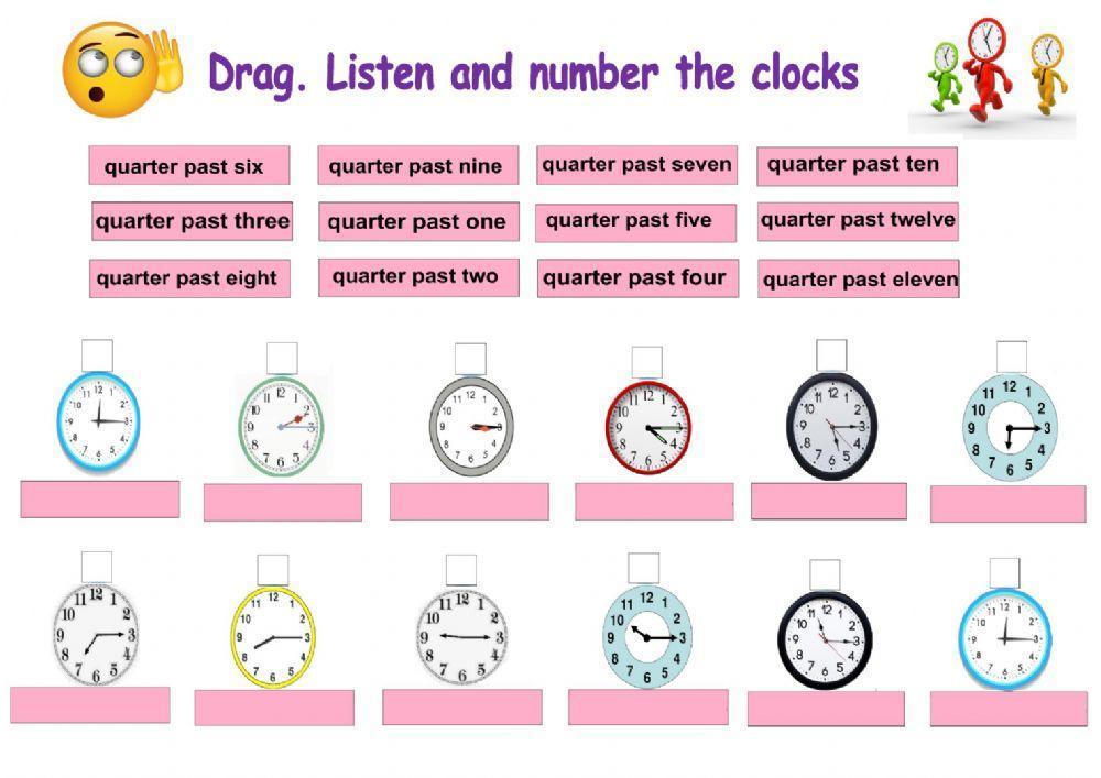 What-s the time? quarter past