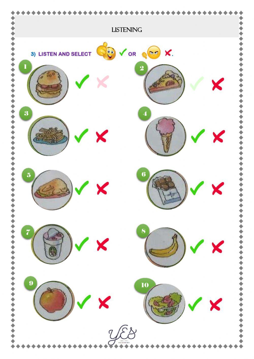 Final Test - Kids 1 - Listening (part 3)